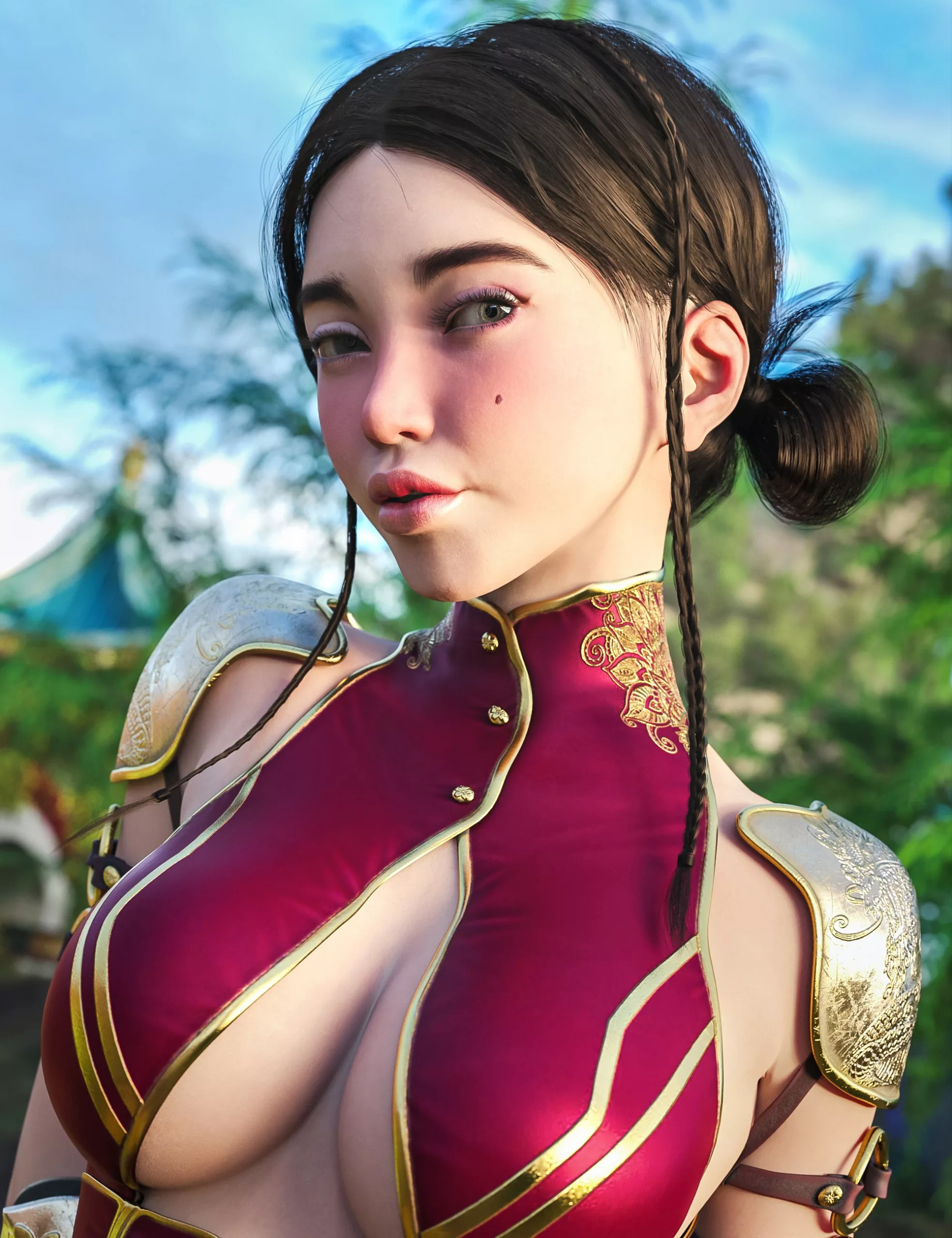 HS Neon Nights Hair For Genesis 9 and 8 Female