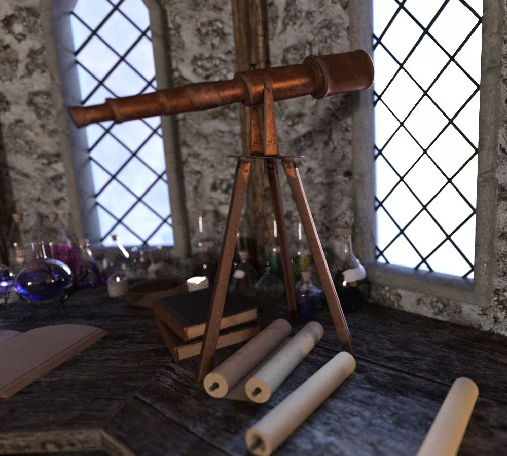 Modular 3D Kits: Alchemist's Magic Laboratory