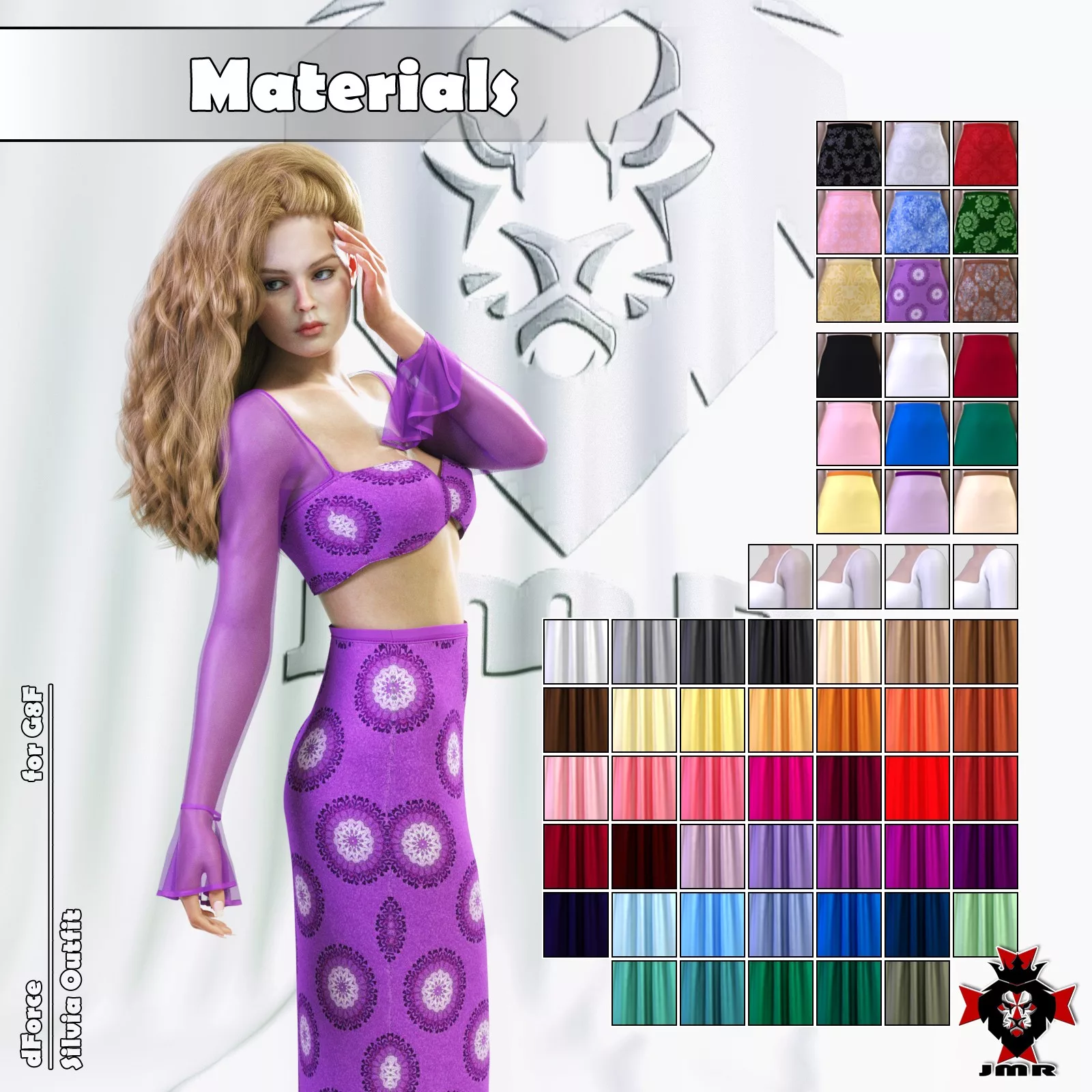 JMR dForce Silvia Outfit for G8F