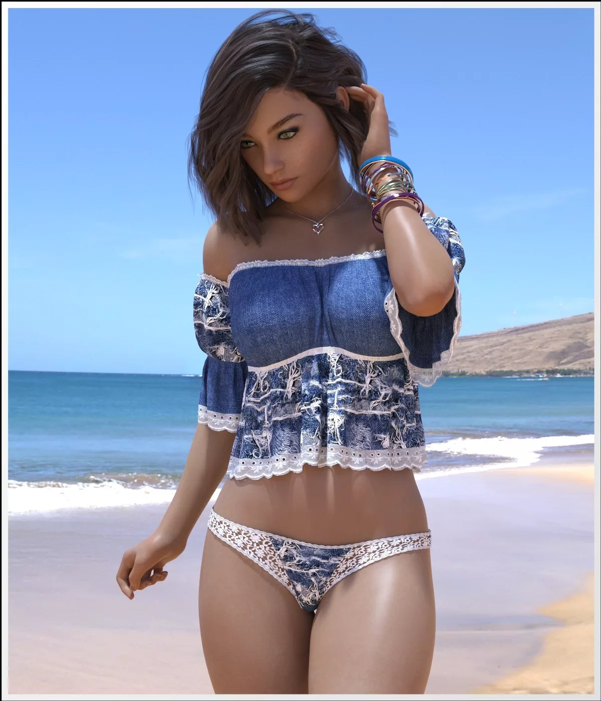 Middle Cut Brami-Set G8F