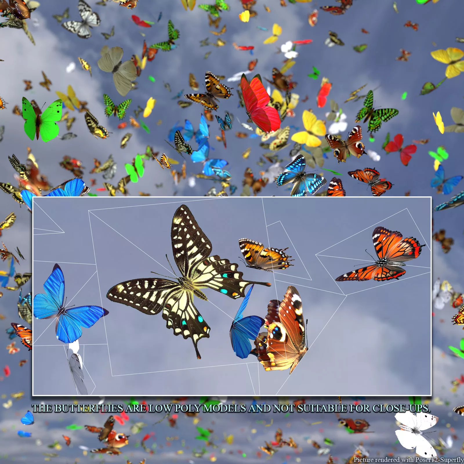 Flinks Rolling Hills - Butterflies