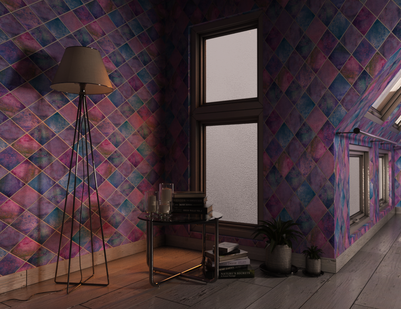 Upholstery Wall Shaders