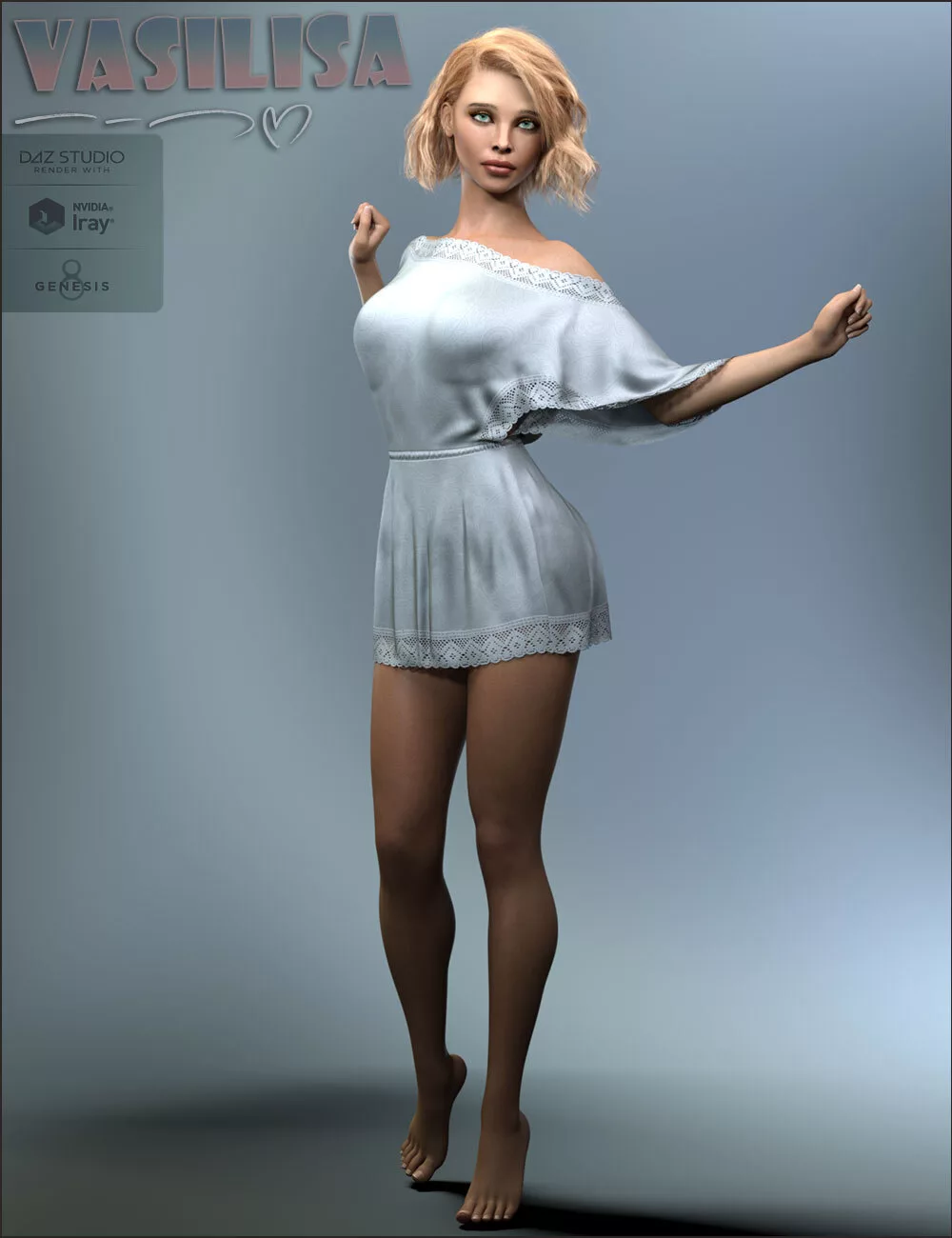 TDT-Vasilisa for Genesis 8 Female
