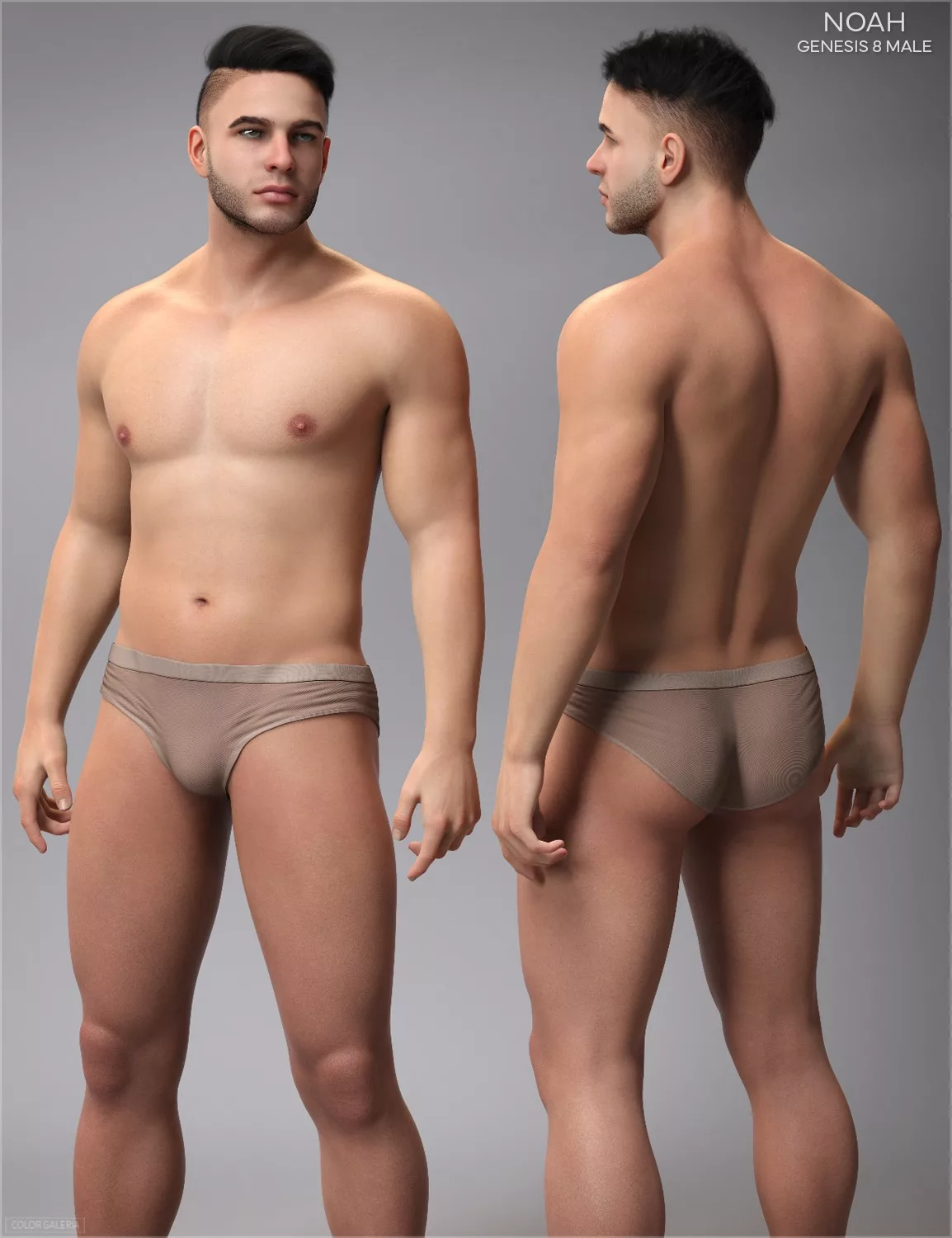 CGI Noah for Genesis 8 Male