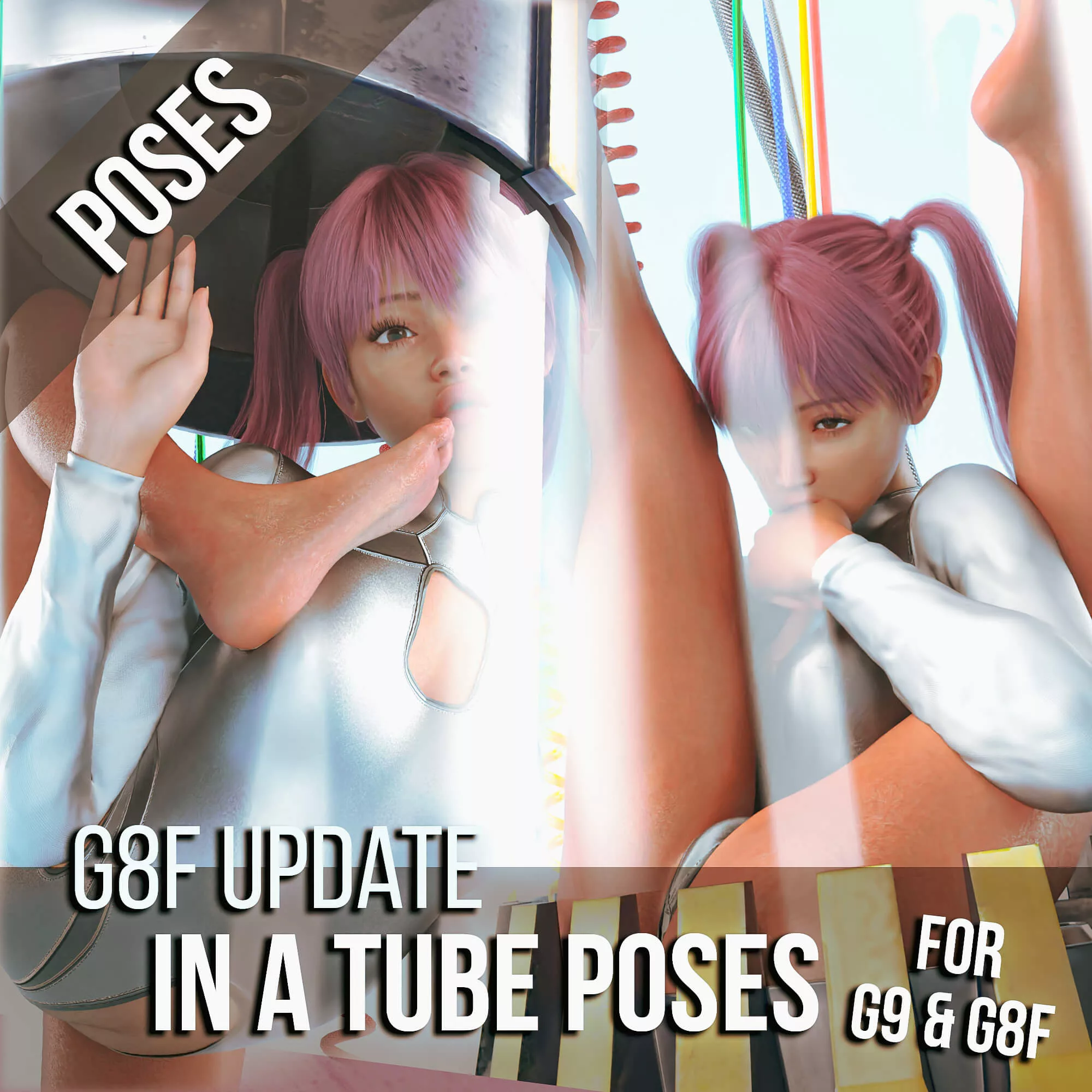In a Tube Poses for G9 & G8F
