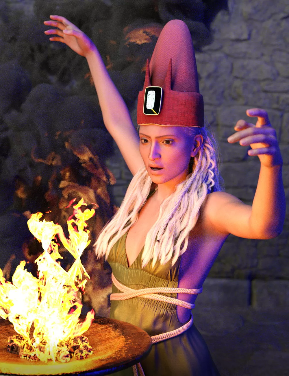 Muelsfell Fantasy Helmets and Headgear for Genesis 9