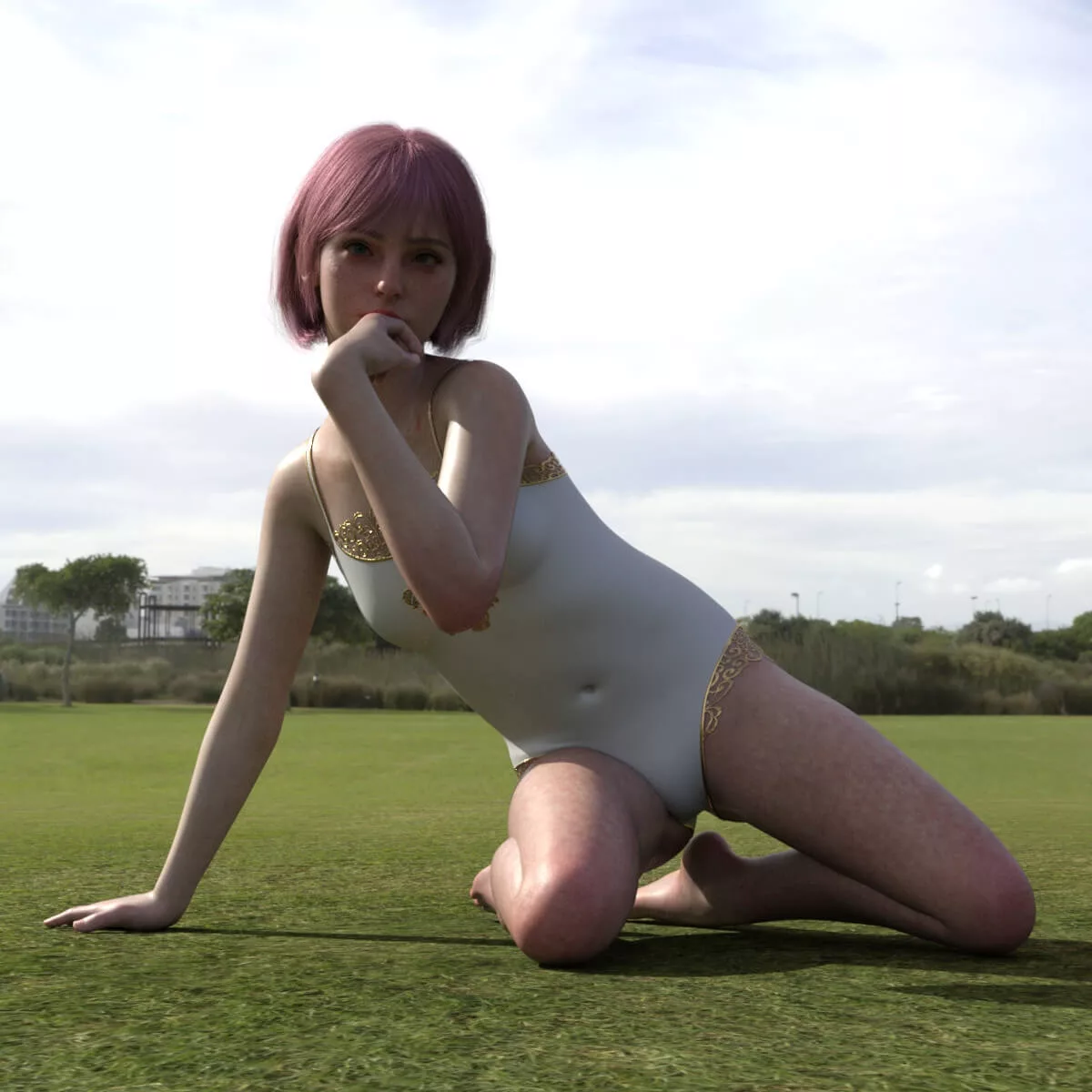 Natali Morph With 30 Poses for Genesis 9