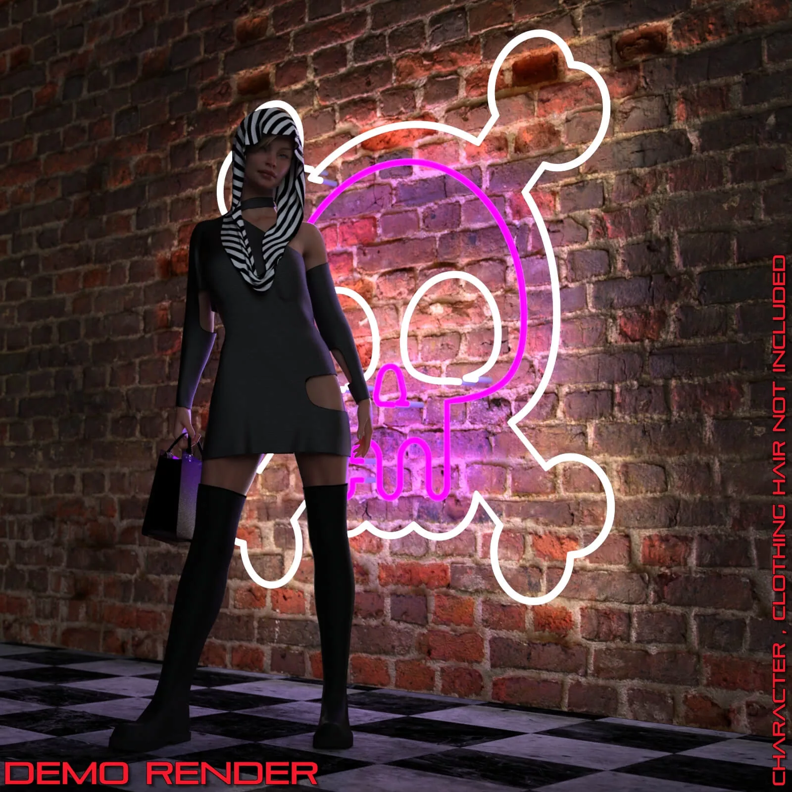 Neon Fun I for DAZ3D