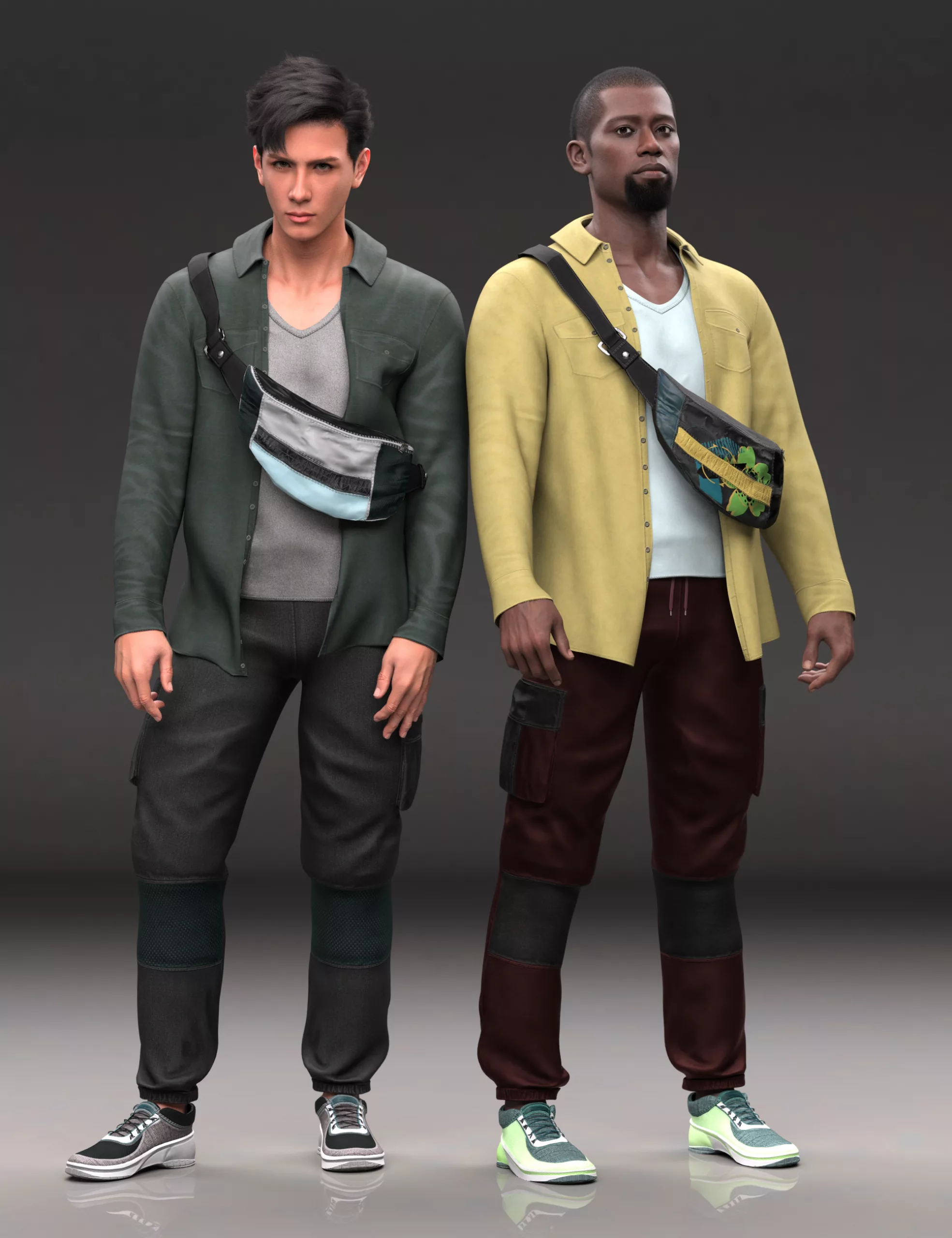 dForce Monday Outfit Texture Add-On