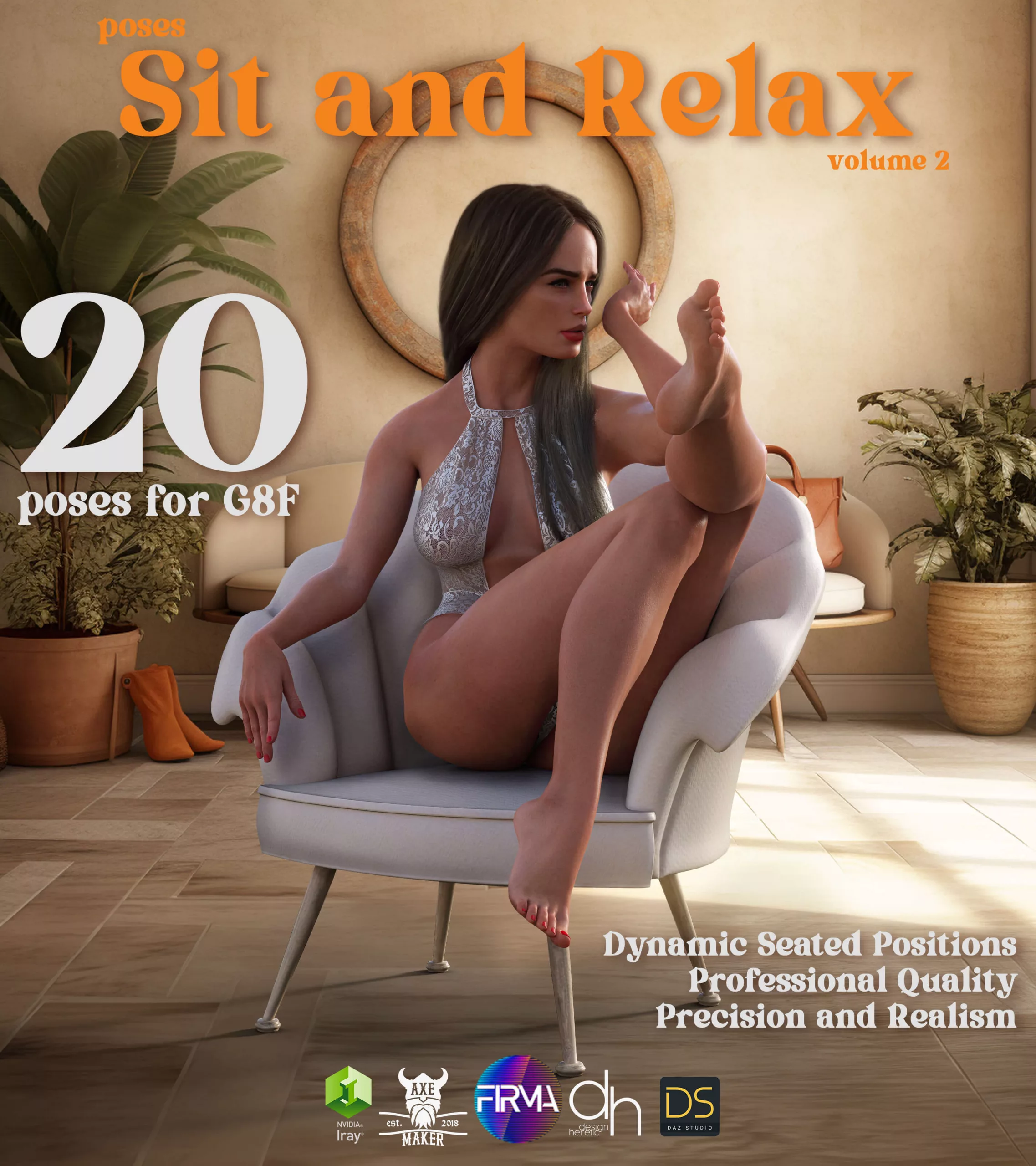 Sit & Relax 2 - Pose Pack