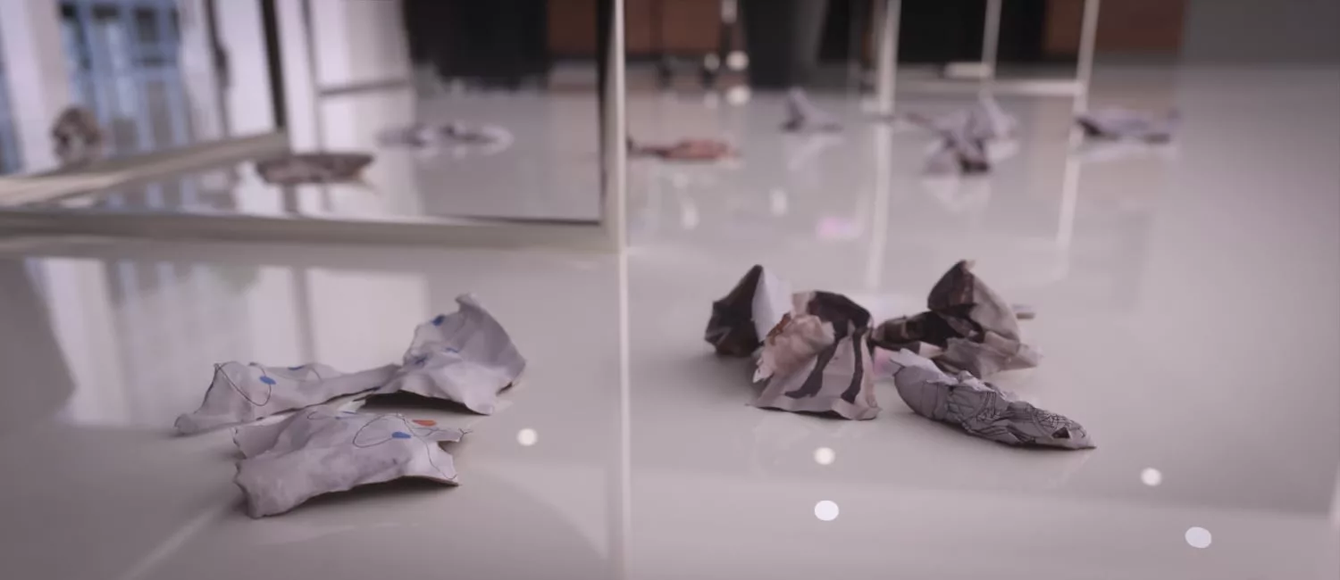 Tossed Office Documents