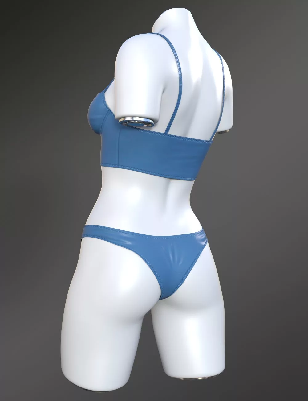 X Fashion Zip Front Lingerie for Genesis 9