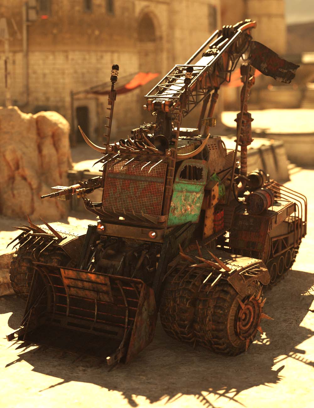 XI Wasteland Construction Vehicle