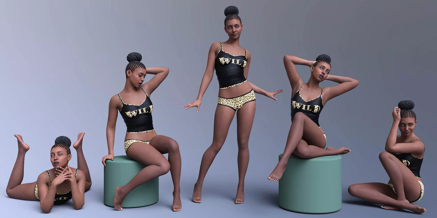 CDI Sensual Poses for Genesis 9