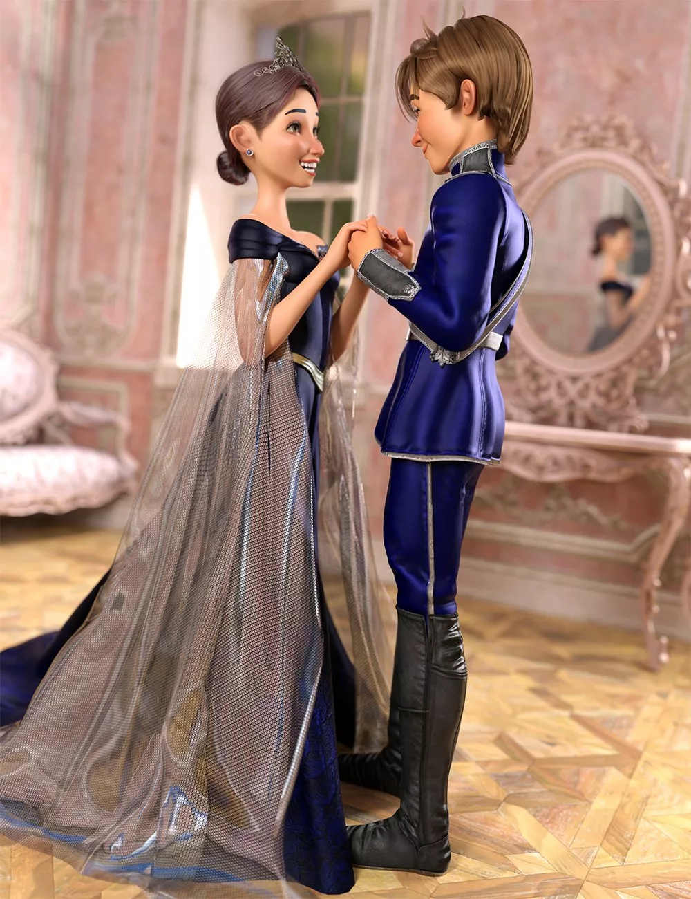 IGD Merrily Ever After Poses for Genesis 9