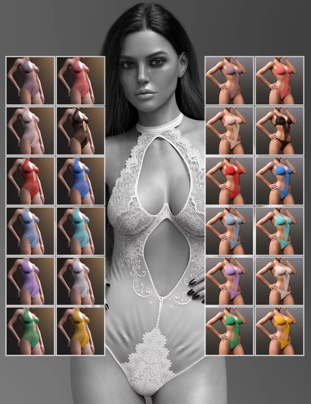 X-Fashion Heart TeddyMesh