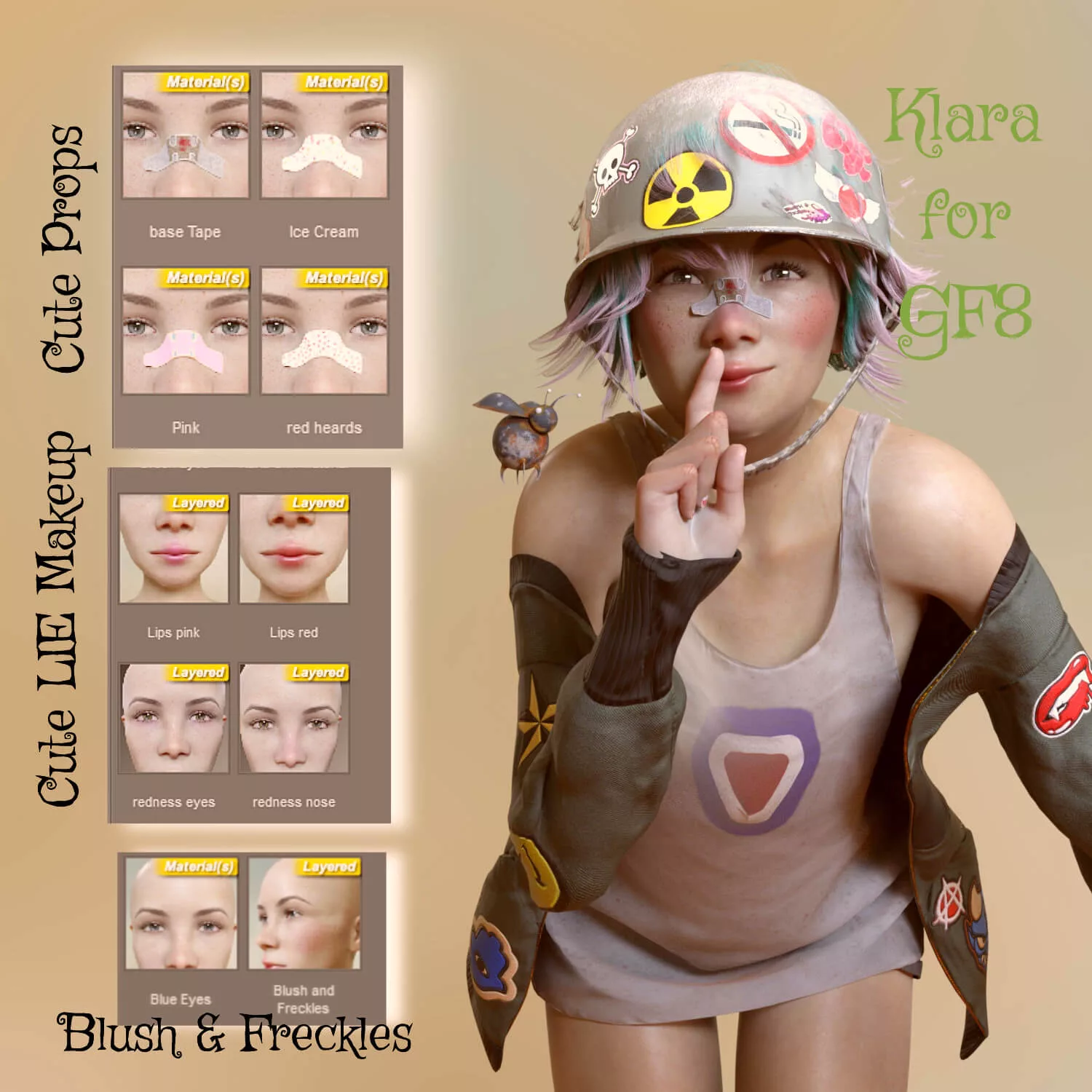 Klara for Genesis 8 Female