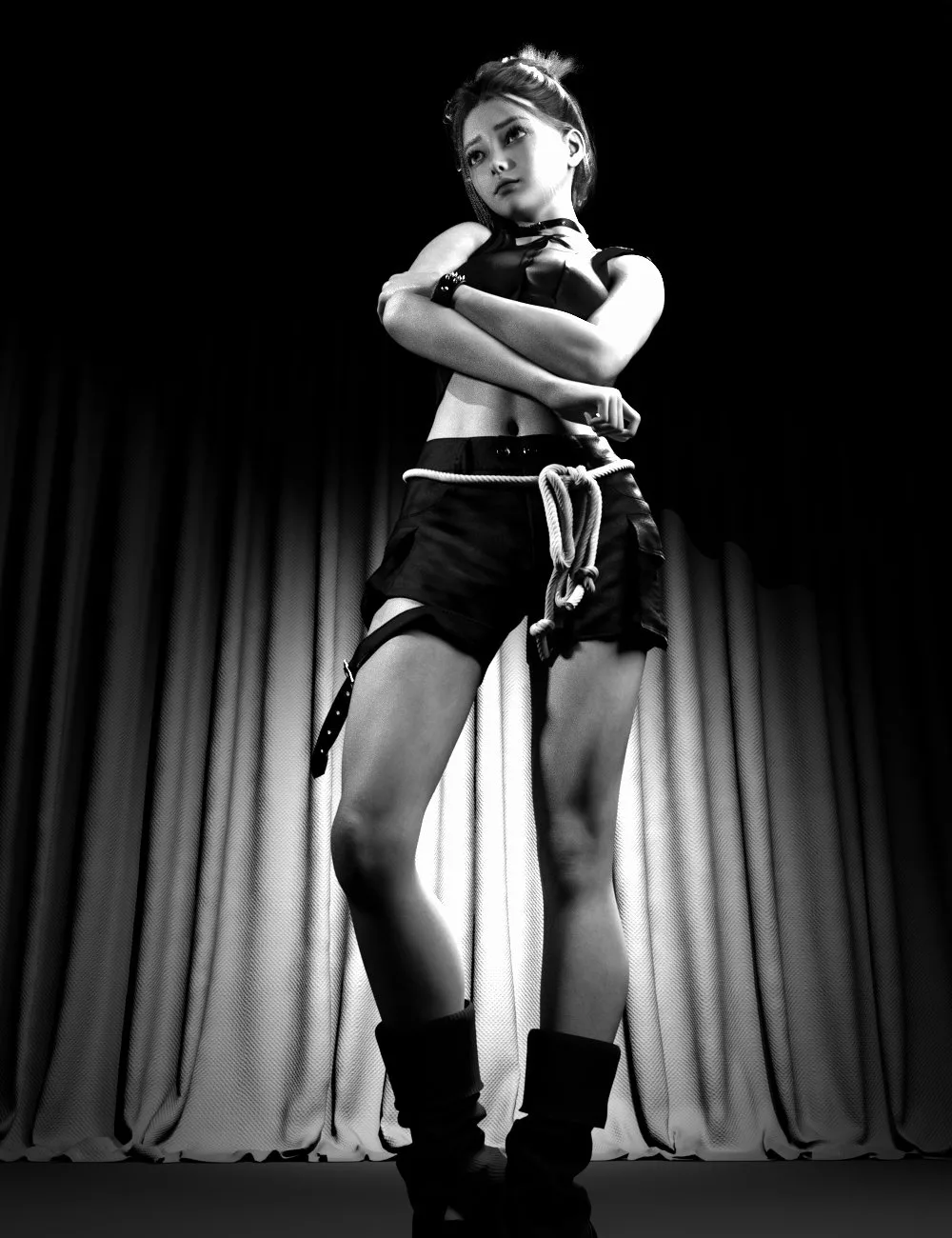 KuJ Fashion Cute Suit for Genesis 9