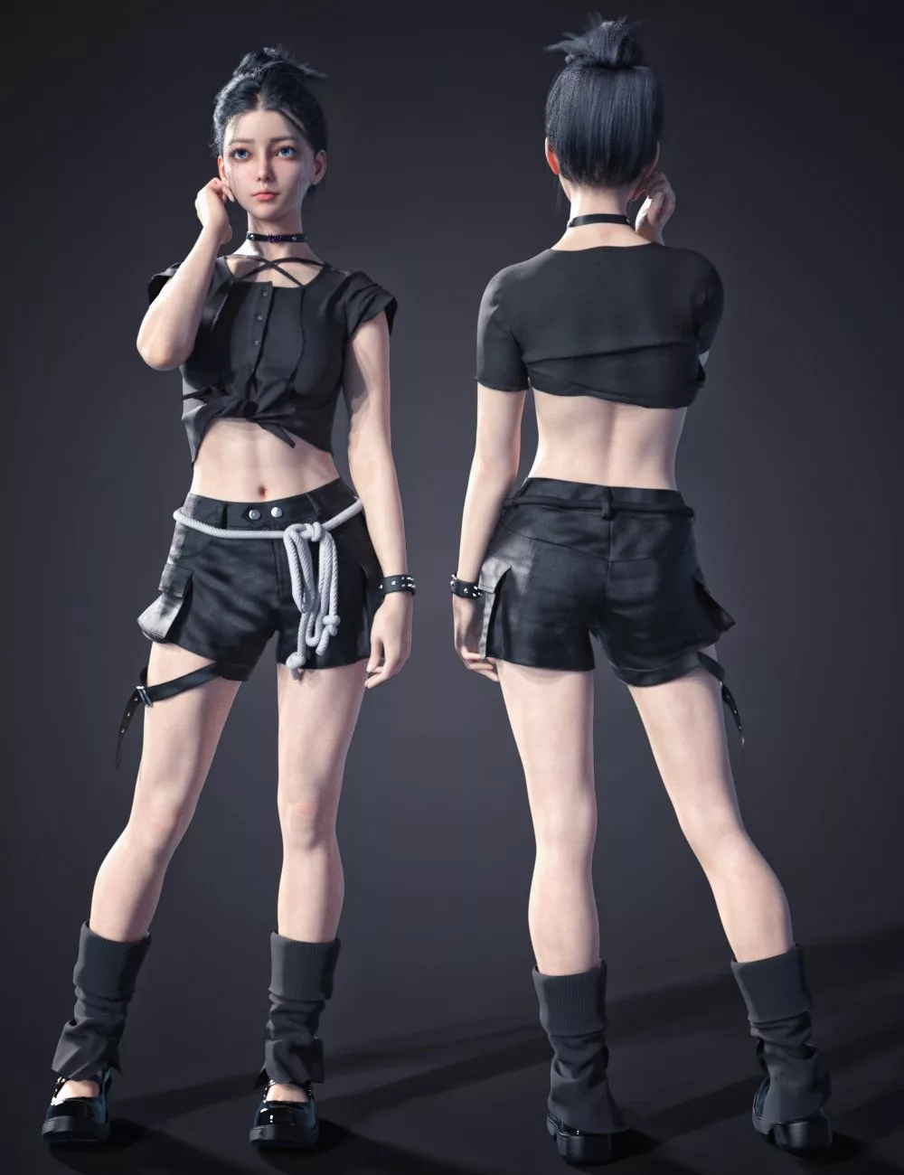 KuJ Fashion Cute Suit for Genesis 9
