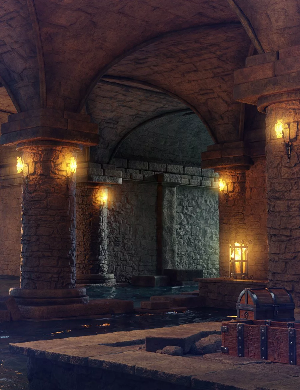 Muelsfell Modular Dark Dungeon