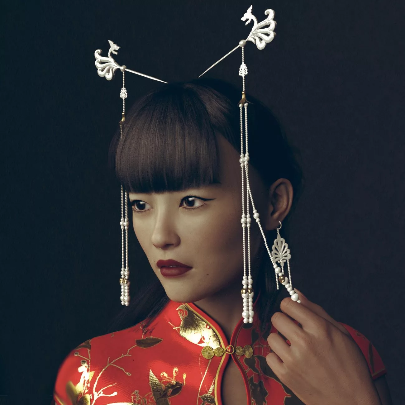 The Empress Jewelry For Genesis 9, 8, and 8.1 Female