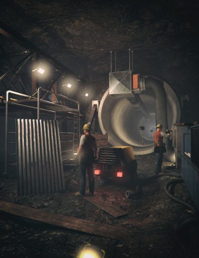 undergroundtunnelentrance00maindaz3d1