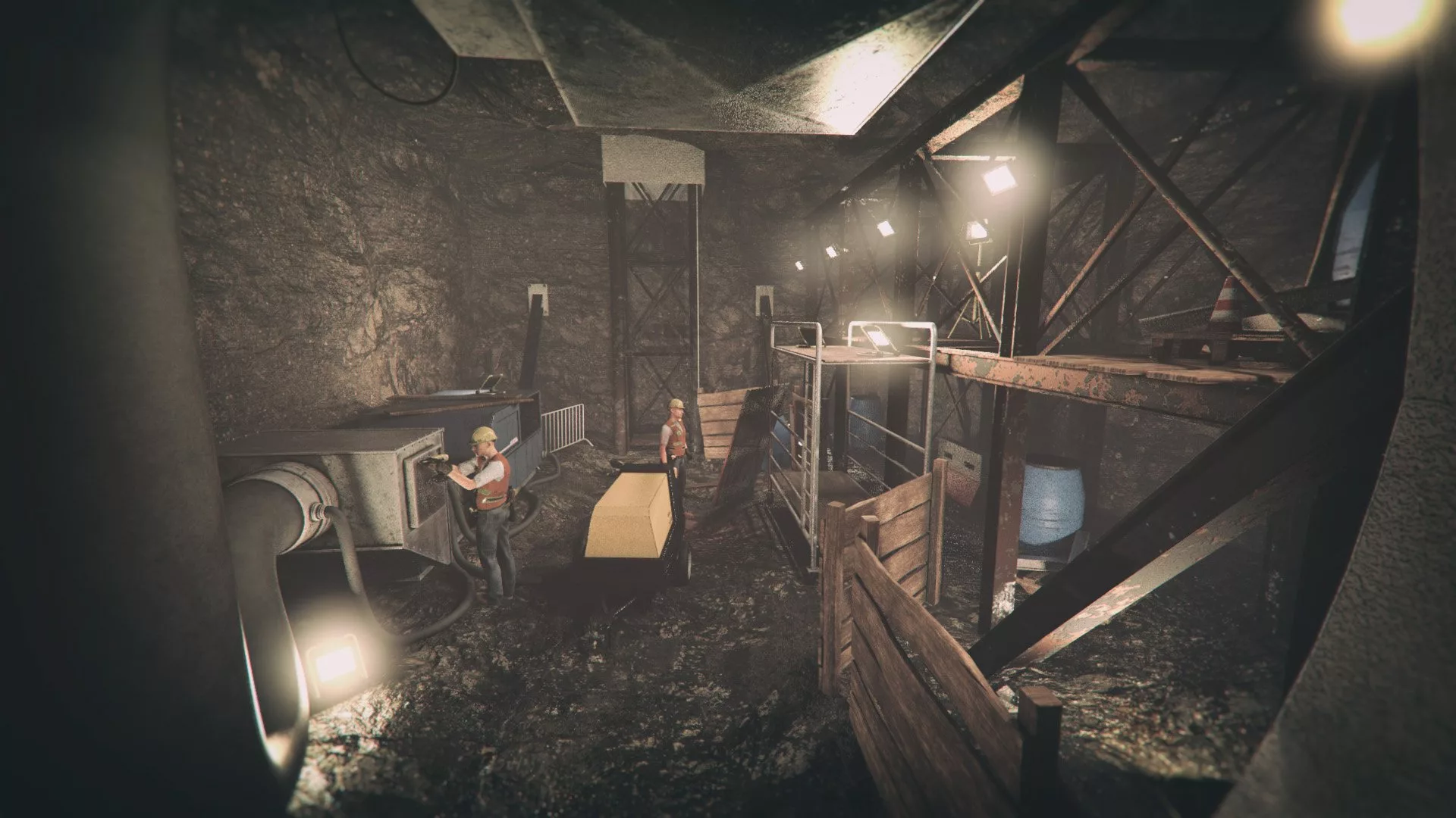 Underground Tunnel Entrance