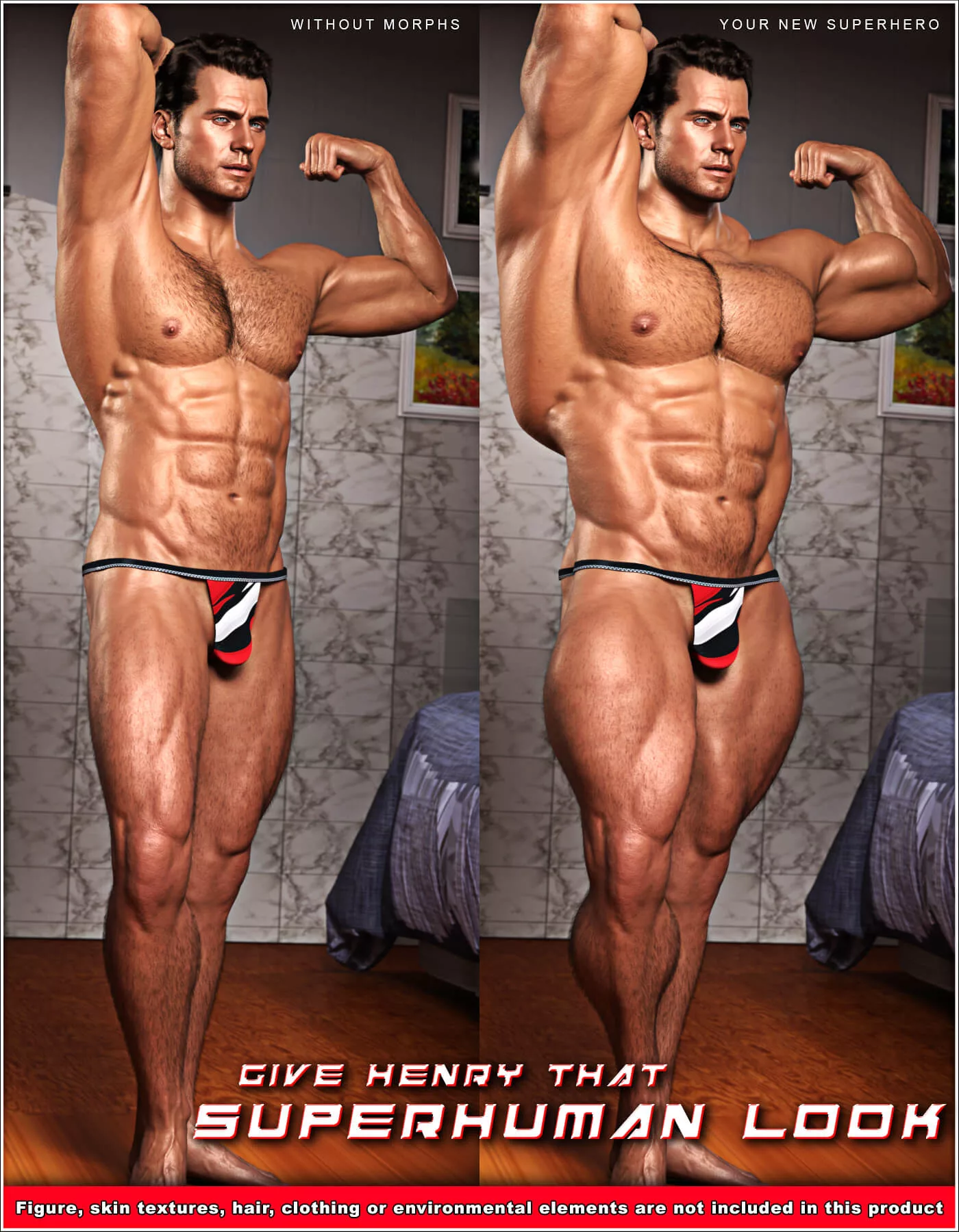 Volumize Morphs for Henry for G9