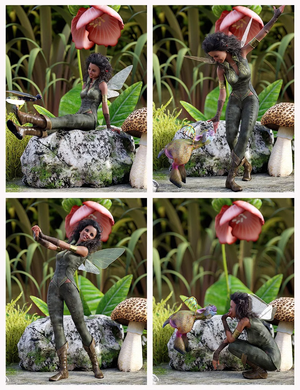 IGD Imp Poses for Mika and Genesis 8 Female(s)