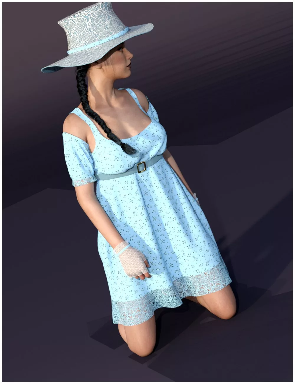 dForce Neo LPA Outfit for Genesis 8 Female(s)