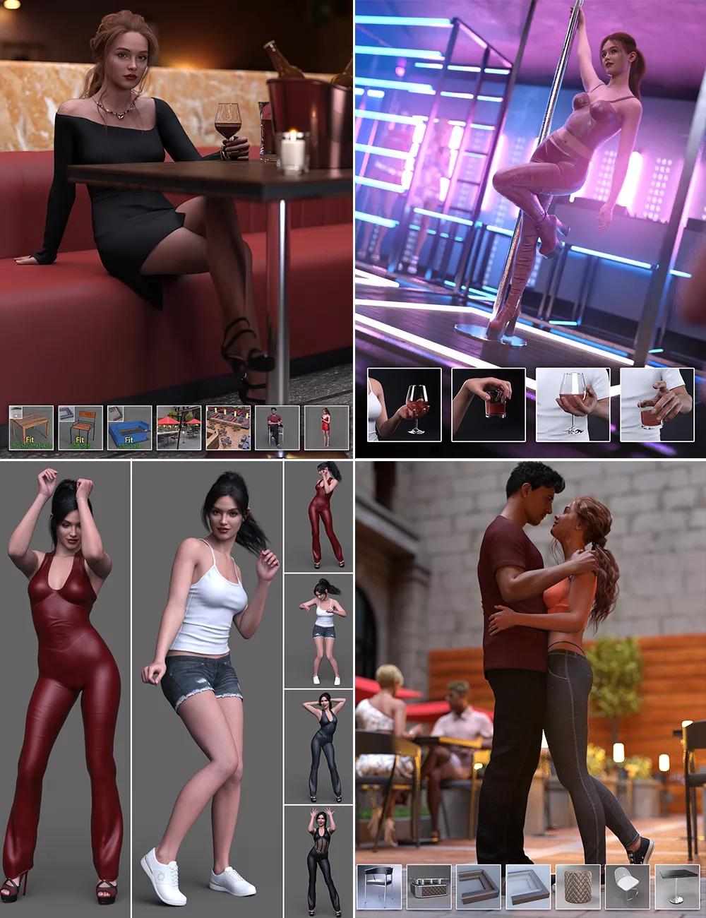 Love Bar Pose Bundle