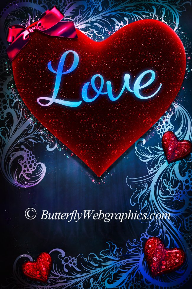 Beautiful Valentine Background Graphics