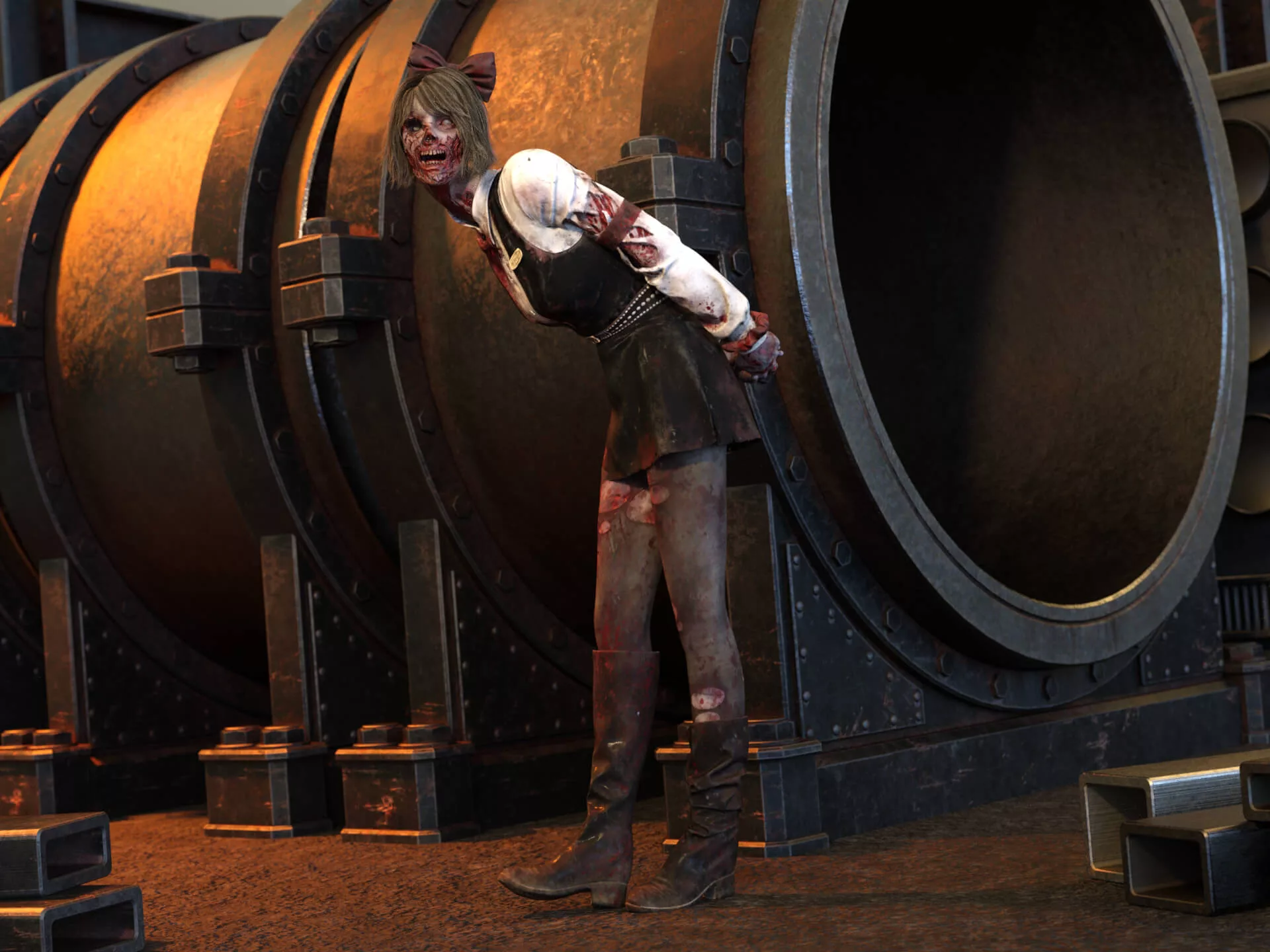 Dealer Zombie dForce - G8F Skeleton