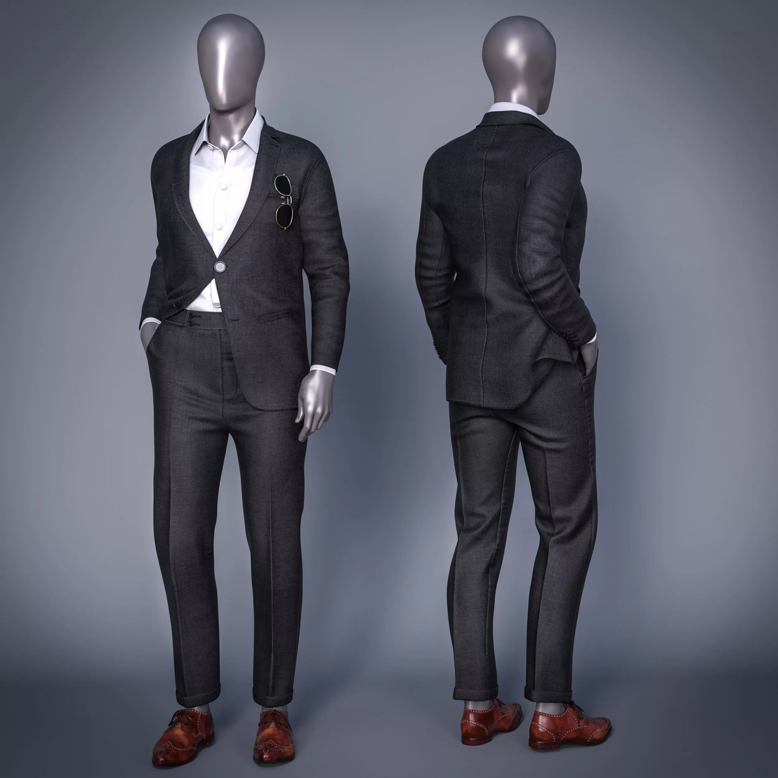 dForce Gentleman Style Outfit for Genesis 9