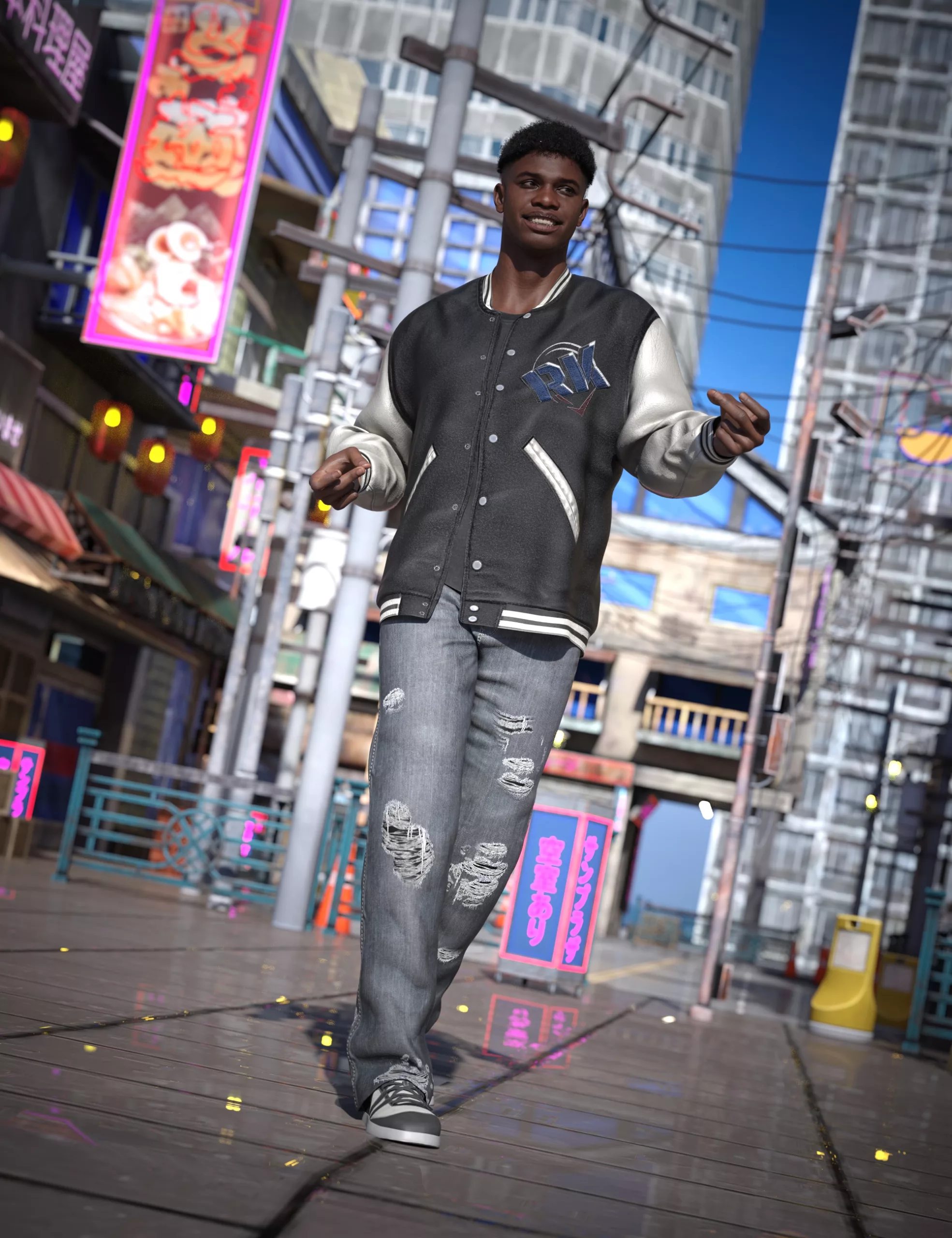 dForce Urban Office Outfit for Genesis 9