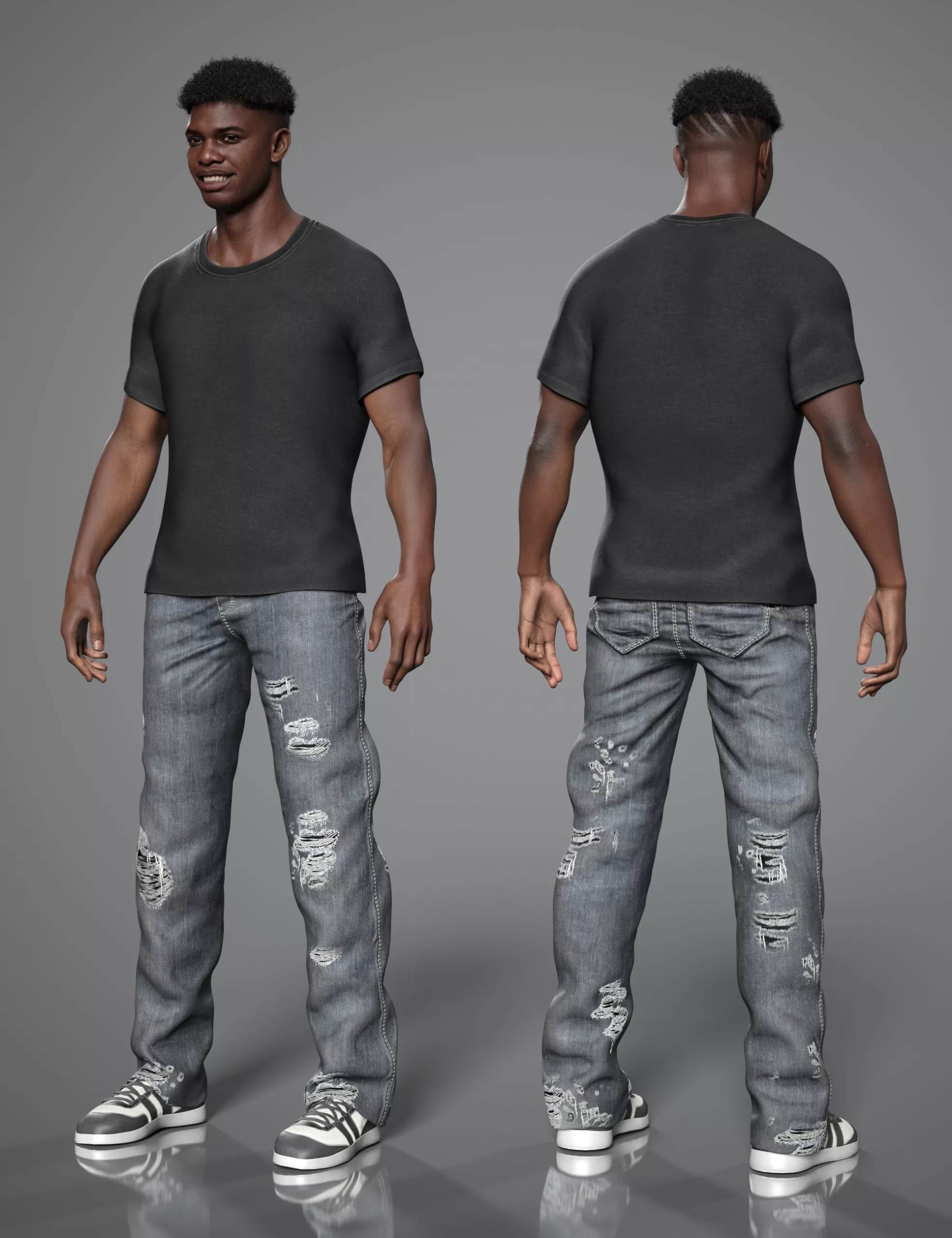 dForce Urban Office Outfit for Genesis 9