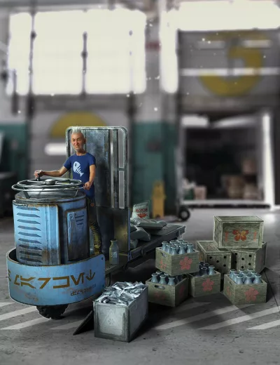 fishmarketcart00maindaz3d1