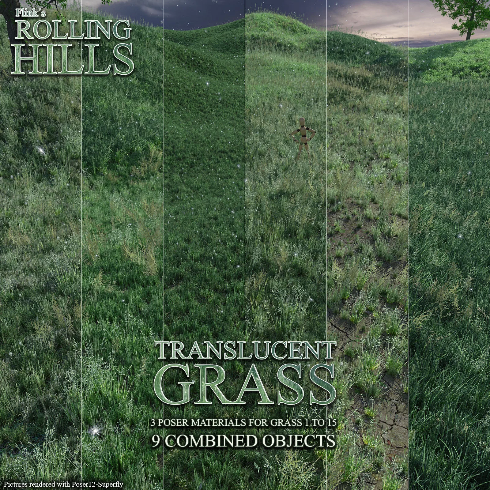 Flinks Rolling Hills - Translucent Grass