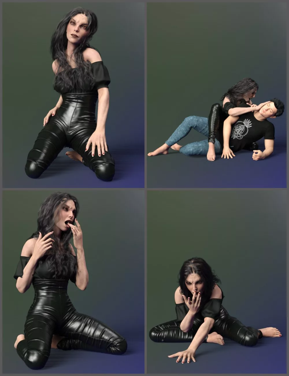 IGD Vampirina Poses for Nosferatu Female and Genesis 9