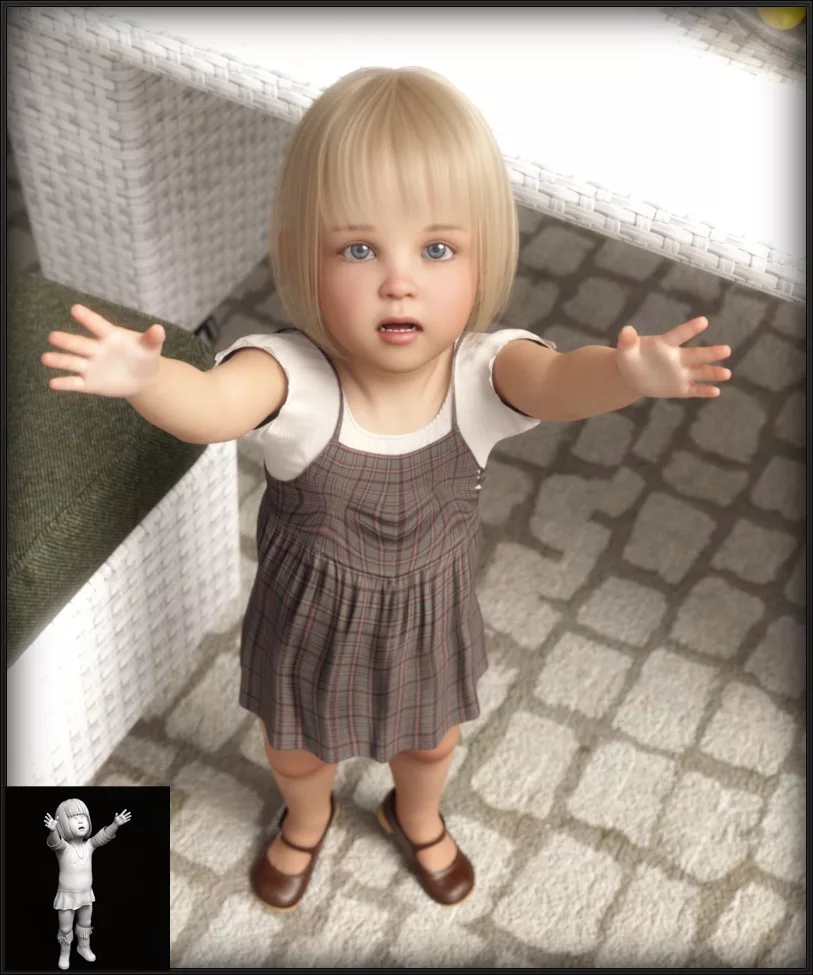 Toddler Poses for Scarlett