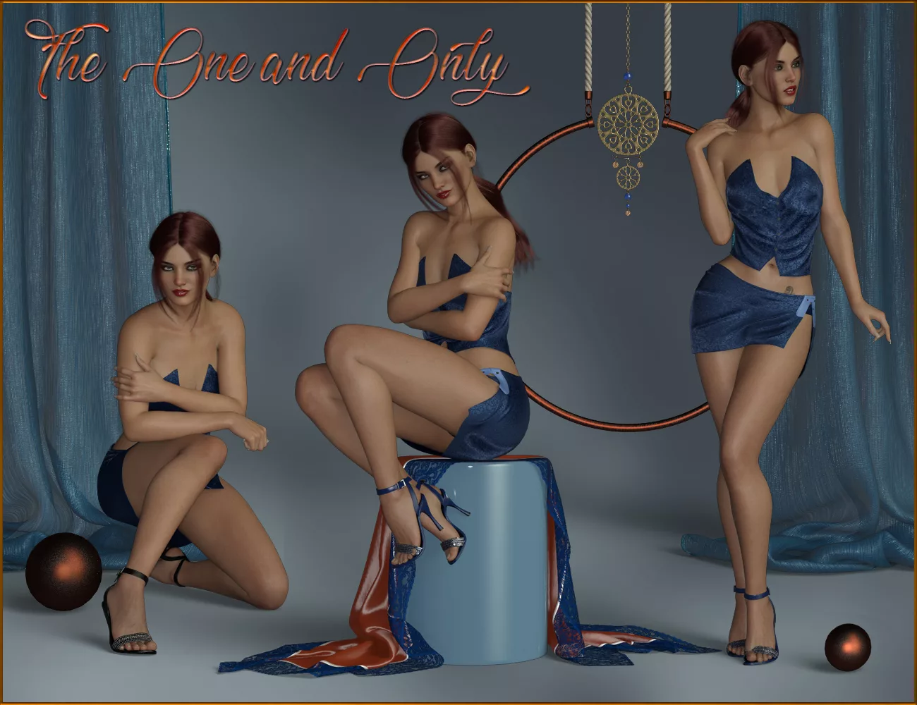 The One And Only - Poses for G3F-G8F