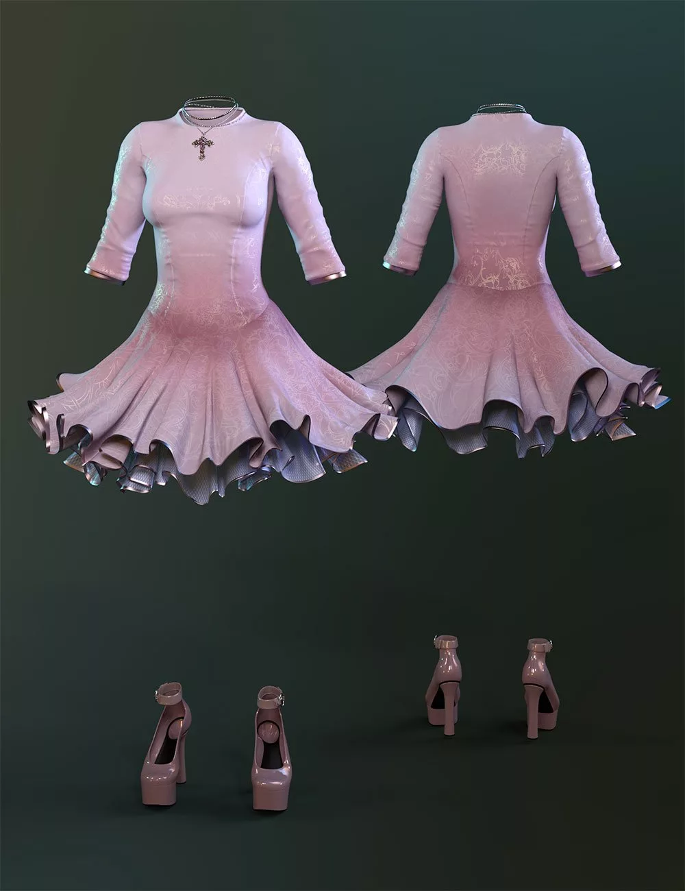 Kuro Outfit Texture Add-On
