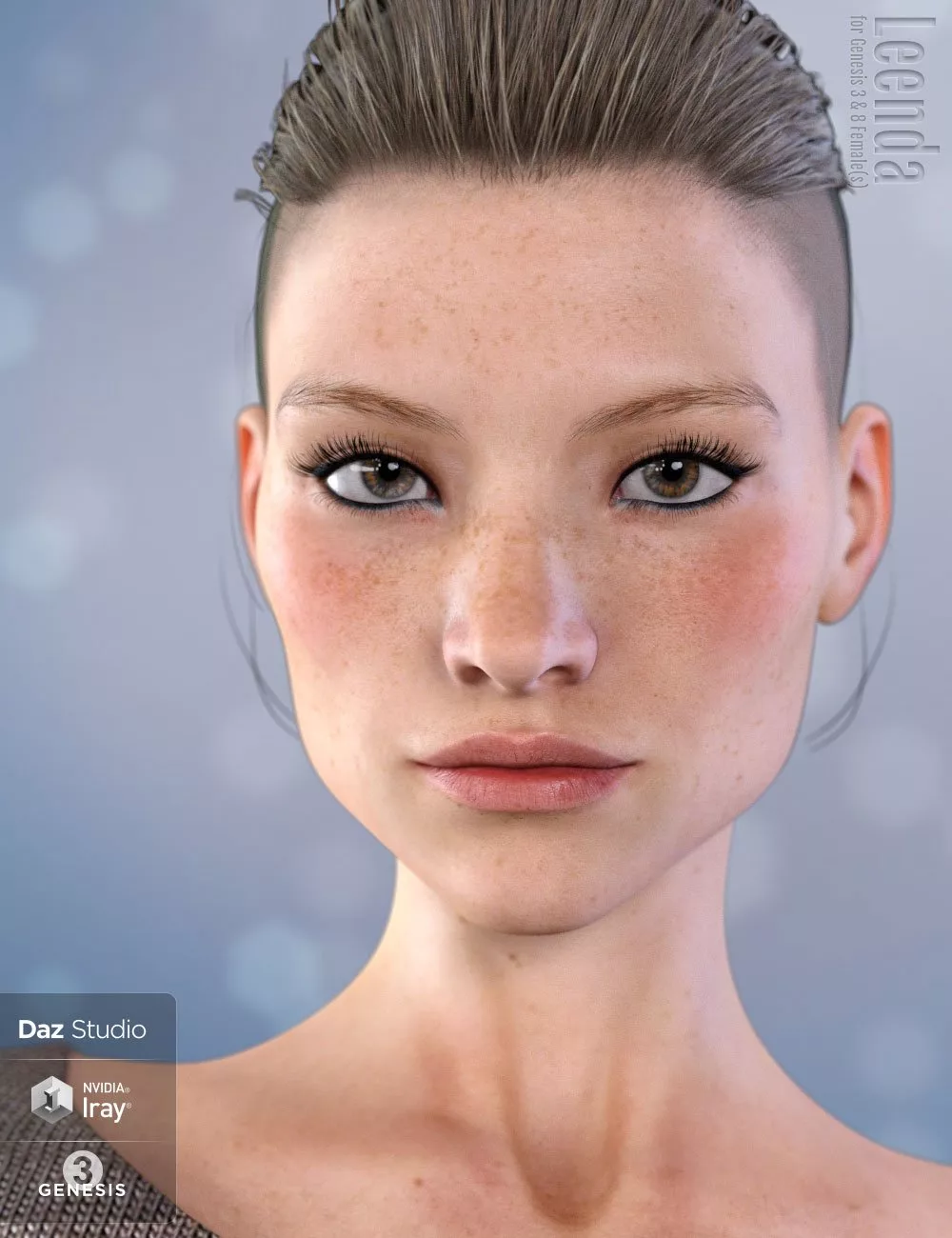 Leenda for Genesis 3 and 8 Female