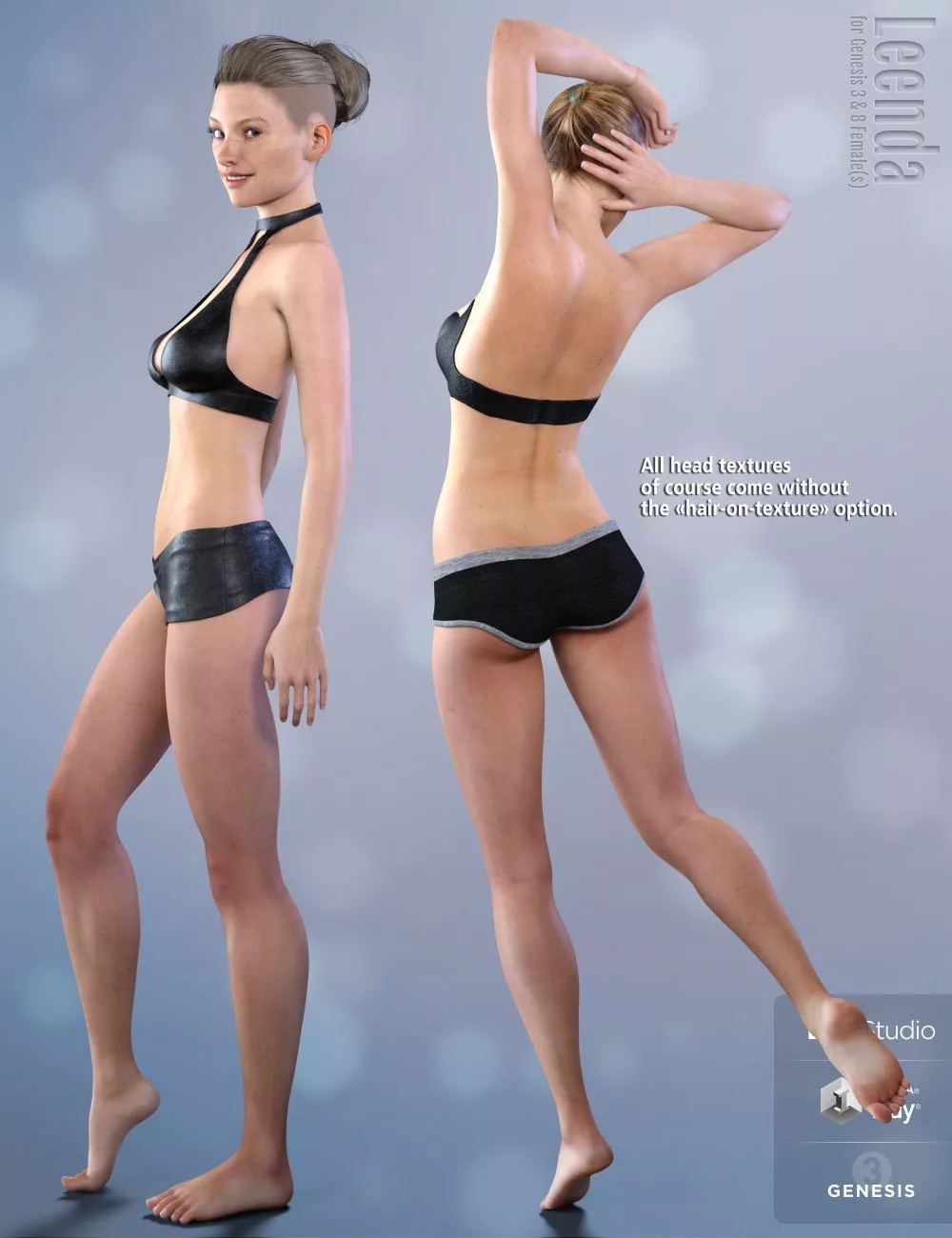 Leenda for Genesis 3 and 8 Female