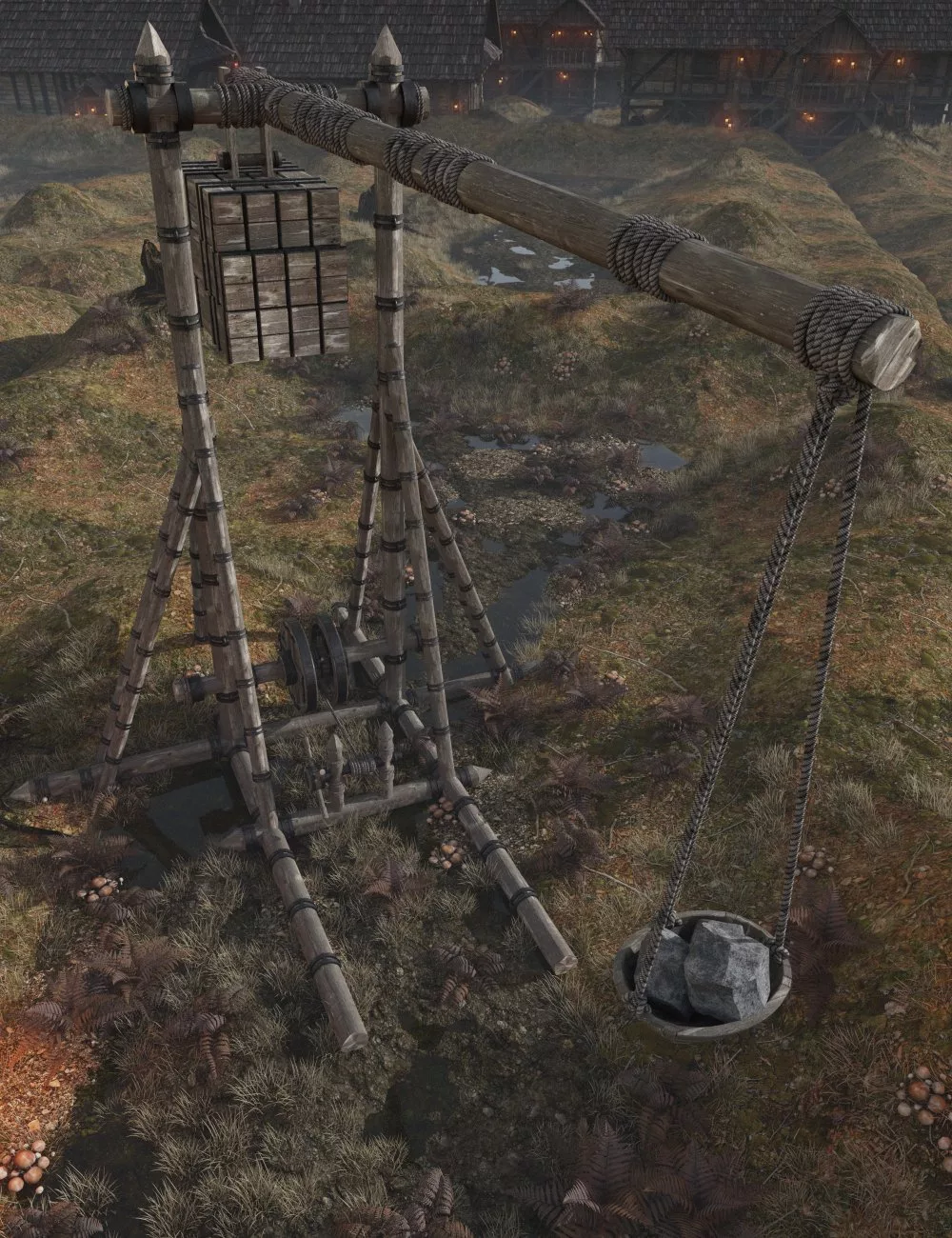 Medieval Trebuchets
