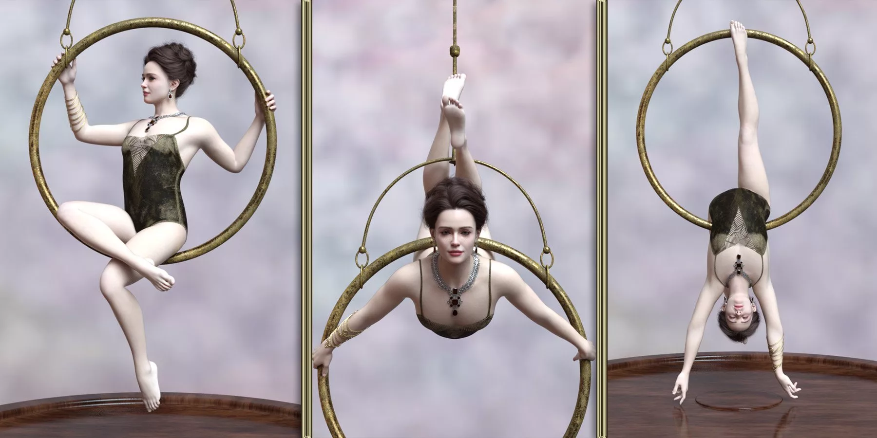 Natens Bird of a Cage Poses and Props for Genesis 9