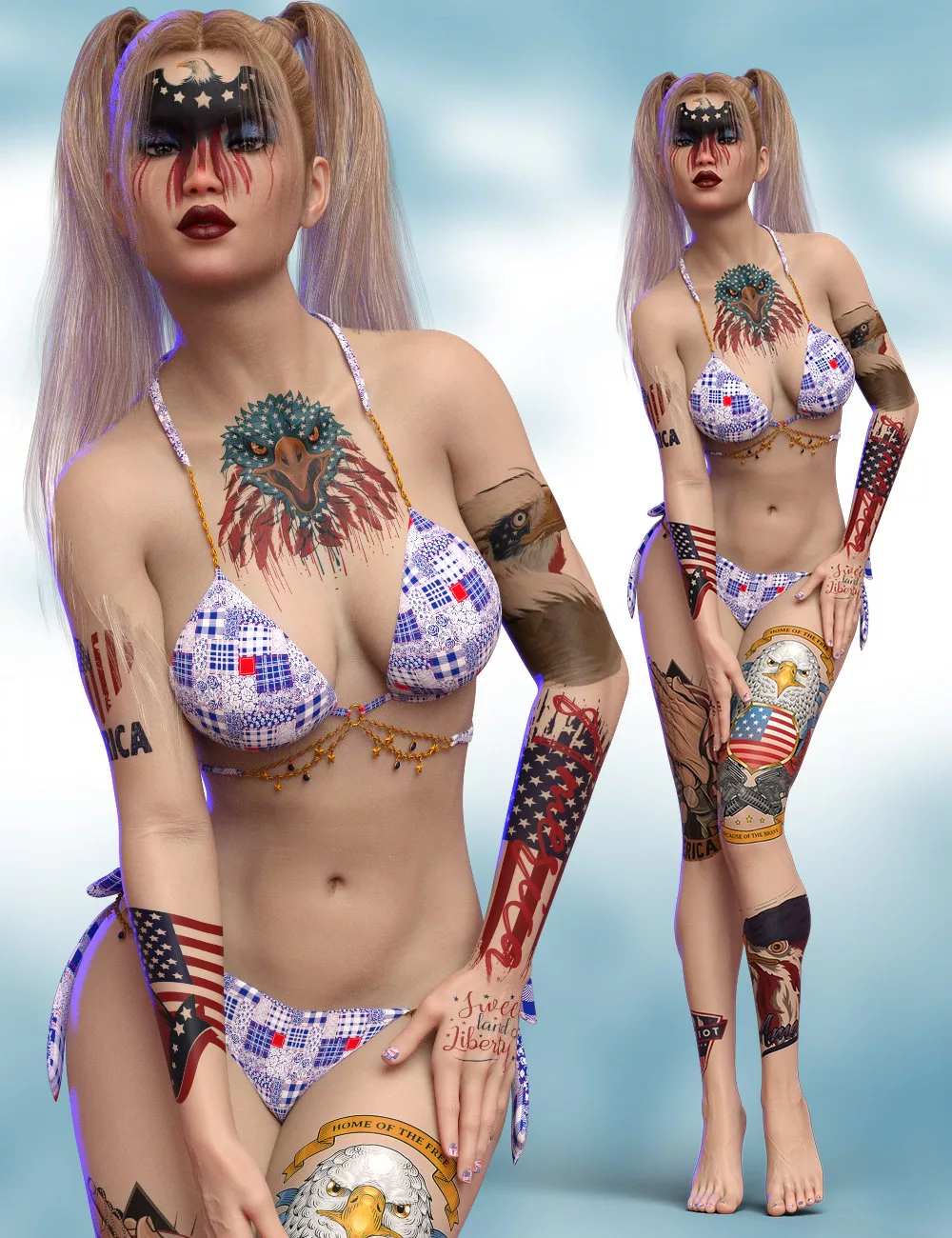 SammieJo for Genesis 8.1 Female and Shader Set