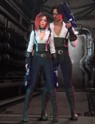 Space Pirates Outfit for Genesis 9