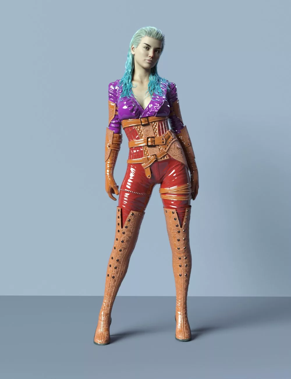 SPR CY Full-Body Suit for Genesis 8.1 Females and Genesis 9