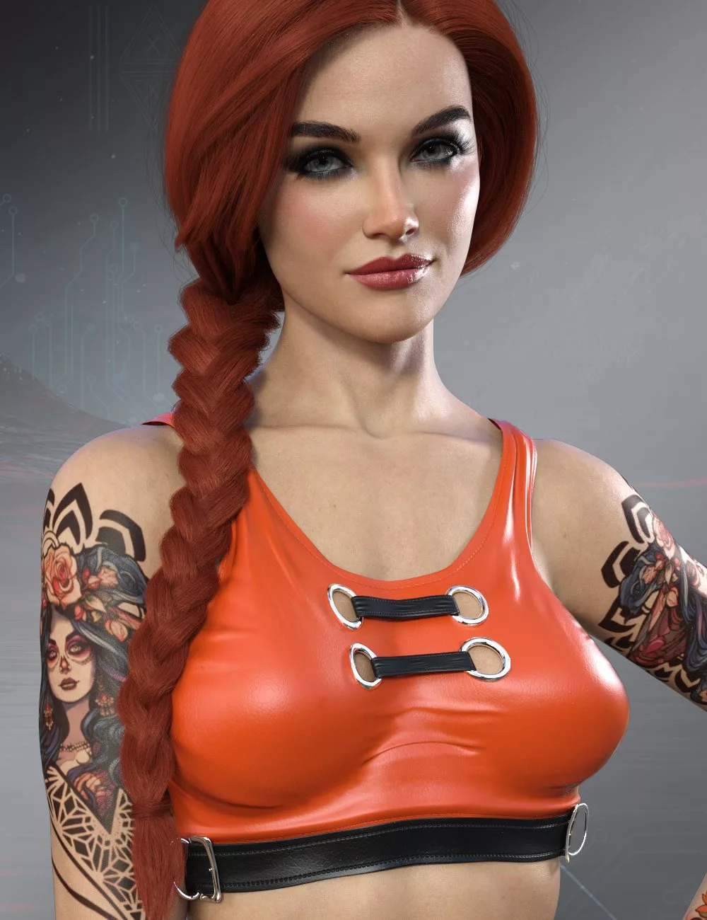 X Fashion Diffusion Outfit for Genesis 9